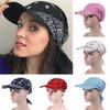 Cappello da baseball musulmano indiano retrò floreale in cotone con turbante