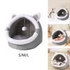 cat Beds for Indoor Cats, with Play Ball Comfortable Kennel Pad Pet Supplies