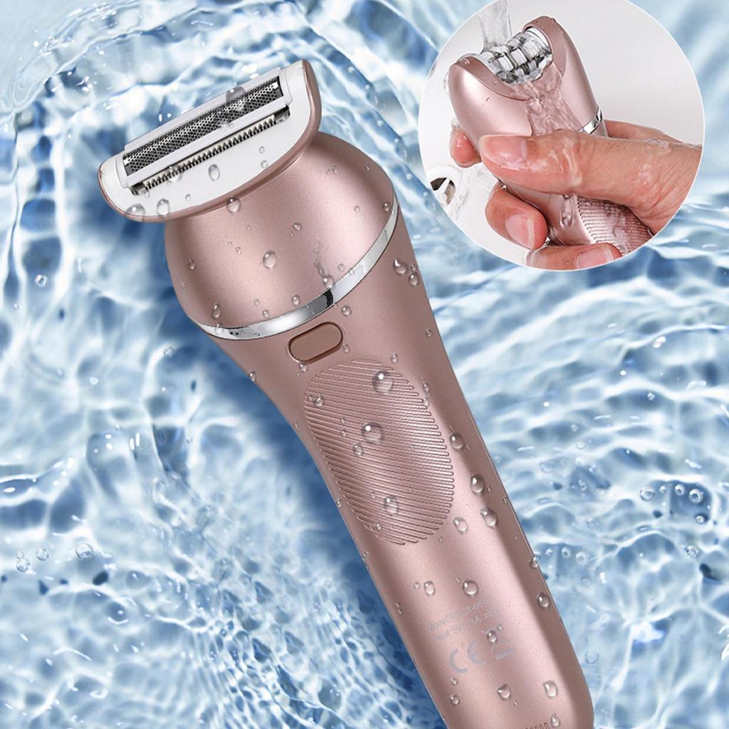 Women's Multifunctional Electric Shaver Household Three-blade Replacement Hair Remover Full Body Wash Full Body Shaving Knife