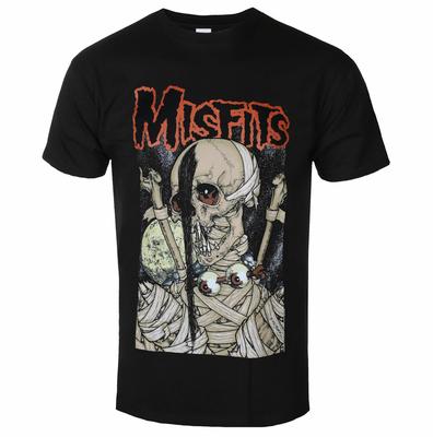 Misfits Pushead Vampire Art Pattern Horror Punk Band Tshirt Casual Street Style Cotton Tshirt Suitable For Both Unisex And Unisex