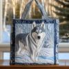 TEMU Womens Fashion Printed Tote Shoulder Bag 600D Oxford Cloth