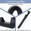 2 PCS Car Seat Gap Filler, Leather Seat Gap Plug To Fill The Gap Between Seat And Console, Universal Car Seat Crevice Blocker Stop Things From