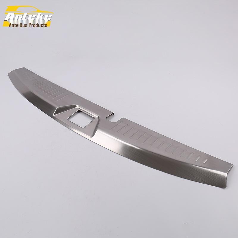 Compatible with 17 Patrol Models, Stainless Steel Rear Guard Plate Trunk Protection Pedal Accessory.