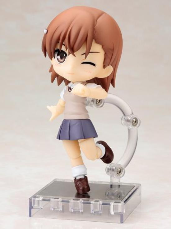 Kotobukiya A Certain Scientific Railgun S Mikoto Misaka PVC Painted Movable Figure Q-posh Non-scale