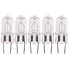 5Pcs G8 120V 20W Halogen Light Lighting Lamp Bulb Volt G8 Pin Halogen