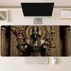Anubis Ancient Egyptian Mythology Art Large Gaming Mouse Pad Non Slip Rubber Desk Mat For Laptop Keyboard Home Office Workspace