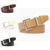 Womens Minimalist Designer Belt Made Of Faux Leather With Alloy Closure For Chic Outfits