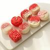 Chinese Style 3D Pudding Mold Silicone Chocolate Mold BPA Free Mousse Mould  Wedding Pastry