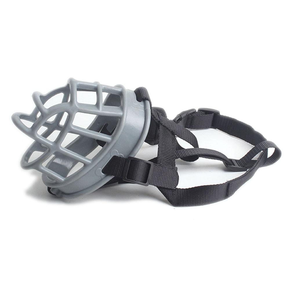 Adjustable Dog Muzzle Soft Silicone Breathable Strong Basket Small Medium Large X-Large Dogs Mouth Muzzle Lightweight & Durable