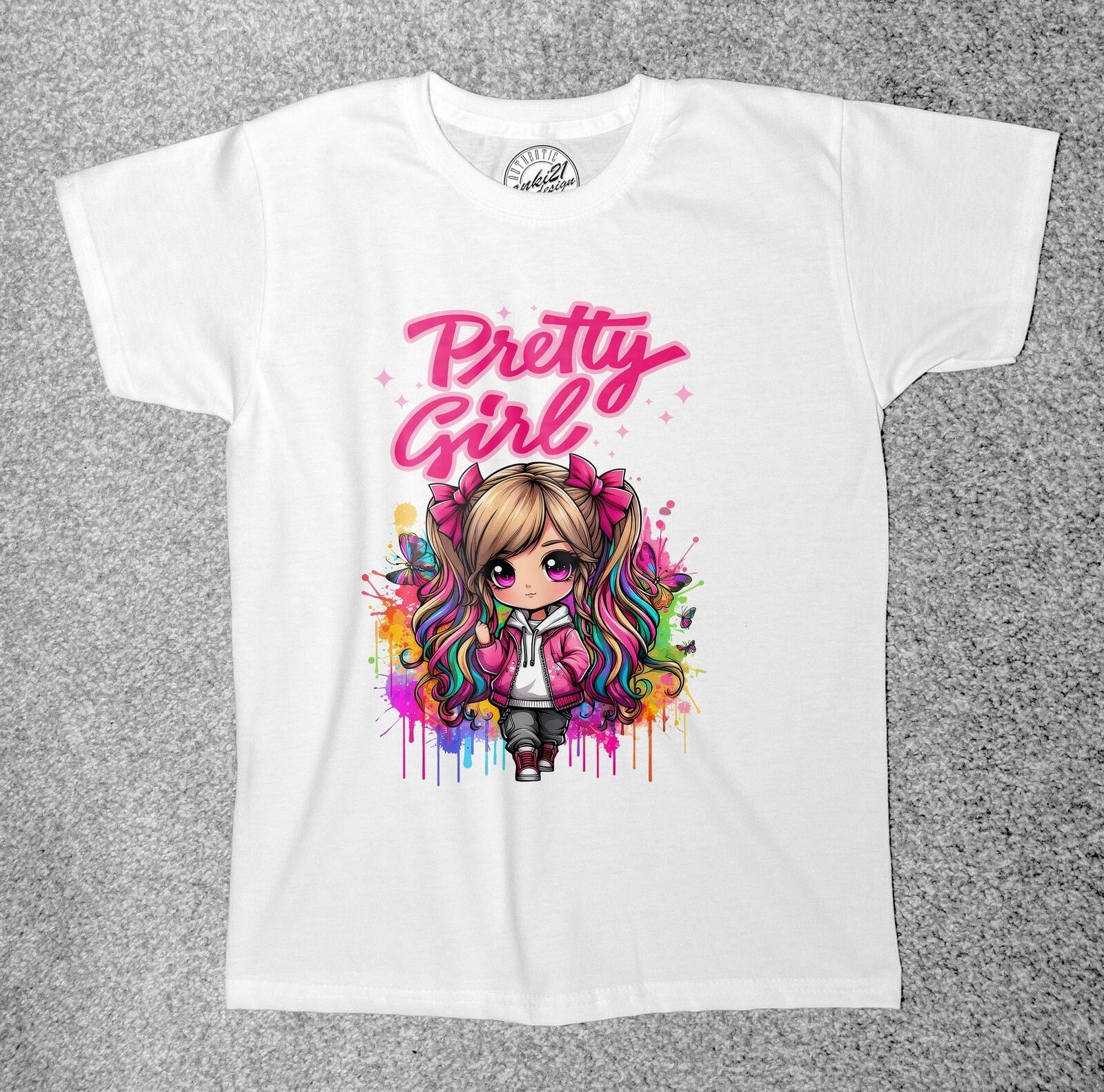 

Just a Girl 003 Childrens/Kids Adult t shirts/t-shirts 100