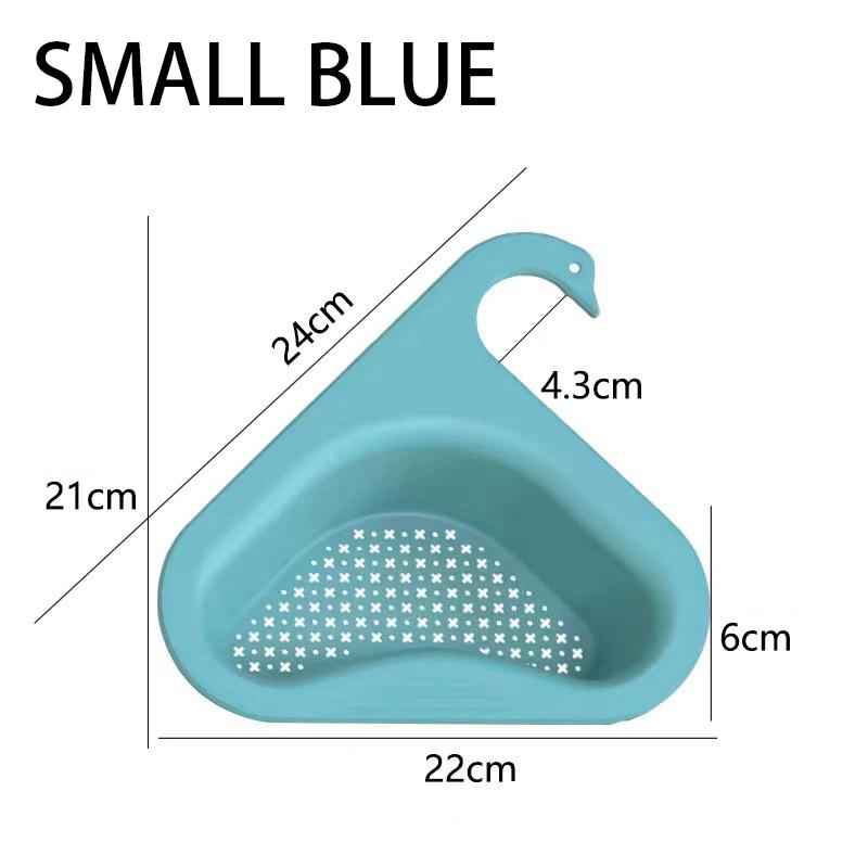 

Корзина для слива кухонной раковины Лебедь Сушилка-подставка Многофункциональный кухонный треугольный фильтр для раковины Корзина для слива Лебедь для кухонной раковины