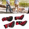 Dog Hiking Shoes Strong Slip Resistance Sole   Brthable   Reflective Pet NaPAW Protectors