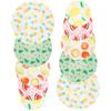 9/10Pcs Food Fresh Keeping Storage Wrap Beeswax Reusable Kitchen Bread Sandwich Wraps Fruit Vegetable Cheese Food Wrapping