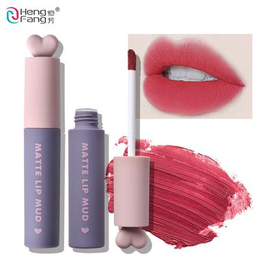 HengFang Air Matte Mist Aufhellender Lippen-Tint Langanhaltend Wasserdicht Lippen-Ton Kosmetik Leichtgewicht Weicher Lippen-Schlamm