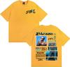 Rapper Blessd Si Sabe Album Tour 2025 Merch T Shirts for Unisex Fashion Vintage Hip Hop Tshirt Male Oversized Short Sleeve T Shirt
