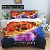 Horror Film O-Orphan Sheets Quilt Covers Bedding Dormitory Sheets Three-piece Bedding Set Three-piece Soft Warm Bedding Set
