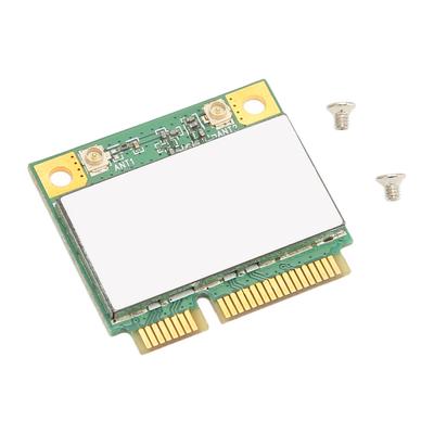 Mini PCIE Network Card 150Mbps 2.4GHz Wireless Net Card Plug and Play PCB Wireless WiFi Card with 2 Screw for Laptop