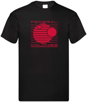 T-shirt Colonie Federali Fantascienza Film d'Azione Total Recall Marte GT009