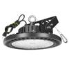 150W LED High Bay Light with Wiring 6500K Mercury Vapor Lamp High Bay Light with IP65 Waterproof and Notice Work Parking Factory Ceiling PSE Certified