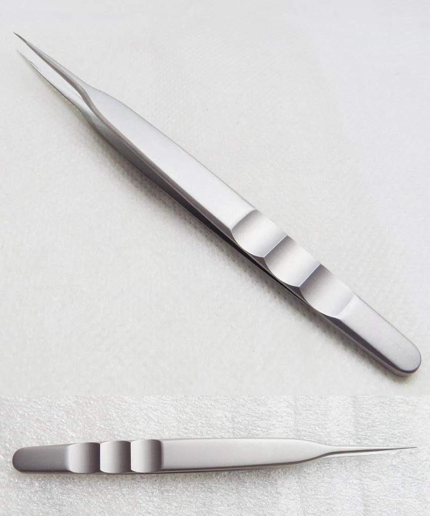 Dorake Blackhead Remover Precision Tweezers for Strawberry Pore Stainless Storage Case Included Tweezers, Ultra-Fine 0.01mm Tip, Blackheads, Acne,