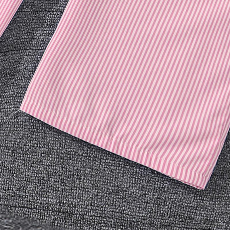 Toddler Teen Boys Girls Spring Striped Outfit Set Sizes 130-170cm