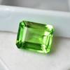 A+ 7.75 Ct Natural Green Peridot 11x9mm Emerald Cut Loose Gemstone