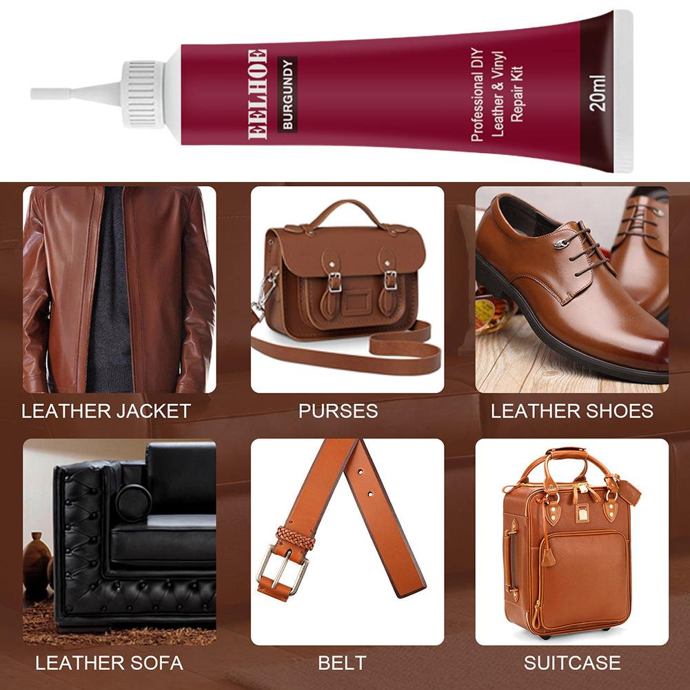 20ml Car Seat Leather Refurbish Cream Repair Paste Restore Lustre Sofa Leather Repair Gel Car Interior Repair Scratches