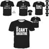 Stylish I Can't Breathe Printed T-shirt For Men And Women In Soft And Breathable Fabric