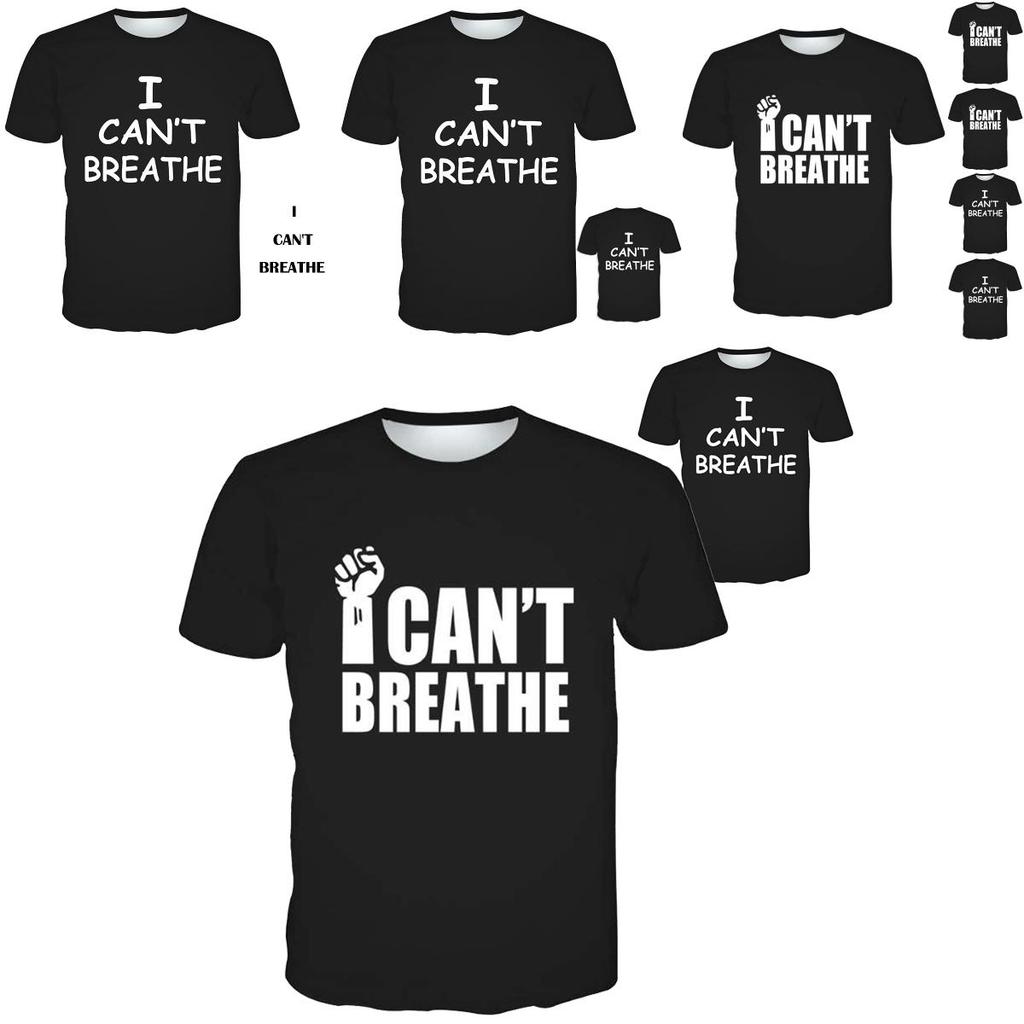 Stylish I Can't Breathe Printed T-shirt For Men And Women In Soft And Breathable Fabric