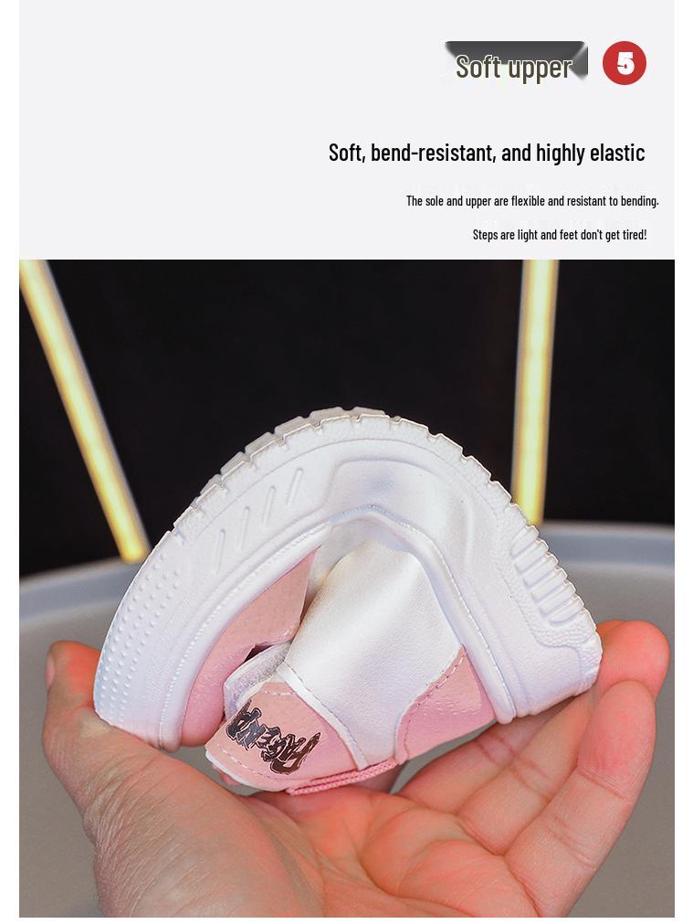 Breathable High-Top Pre-Walker Sneakers: Wear-Resistant Sports Shoes for Boys and Girls