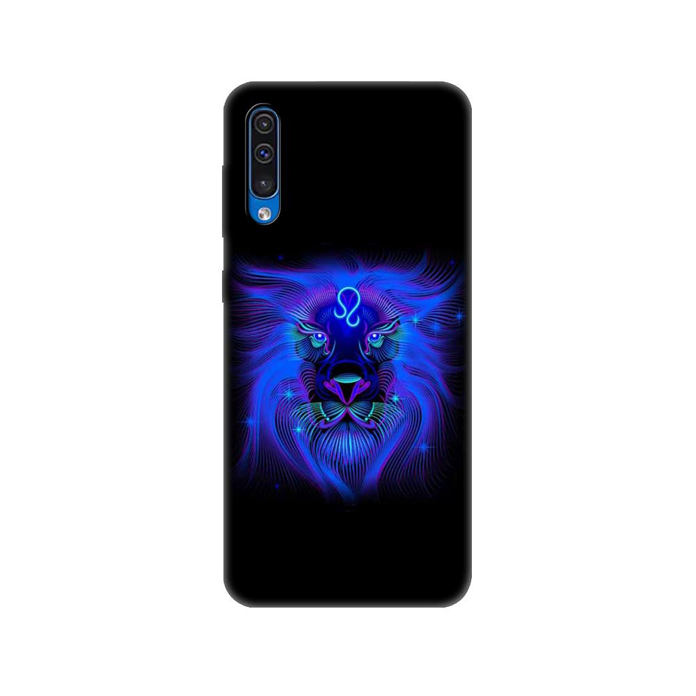 Schwarze TPU-Hülle für Samsung Galaxy A50 50S A30S A10 A01 A11 A21S A31 A41 A51 A71 M21 M30S S10 LITE Cover Sternzeichen
