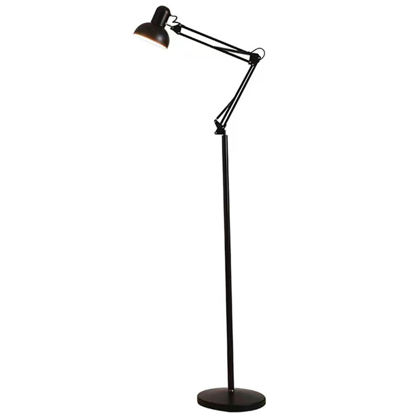 

Makilight LED Floor Lamp, 12W, Arm-Mounted Floor Light, 3-Level Dimming Mode, Stepless Dimming, LED Bulb Included, Floor Stand, Ambient Lighting,