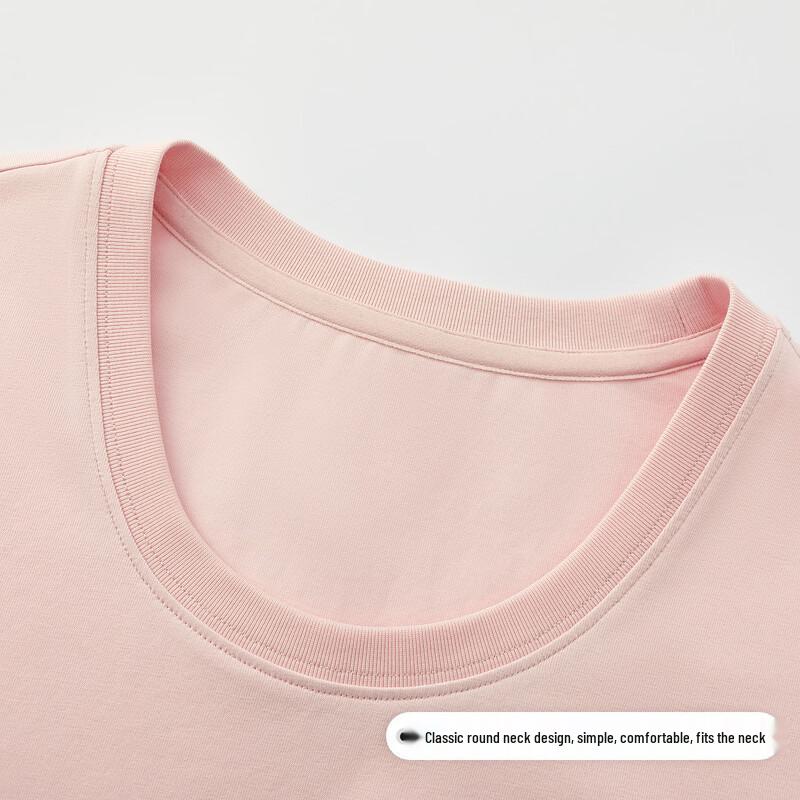 FivePlus Women's Silk Blend Round Neck Short Sleeve T-shirt
