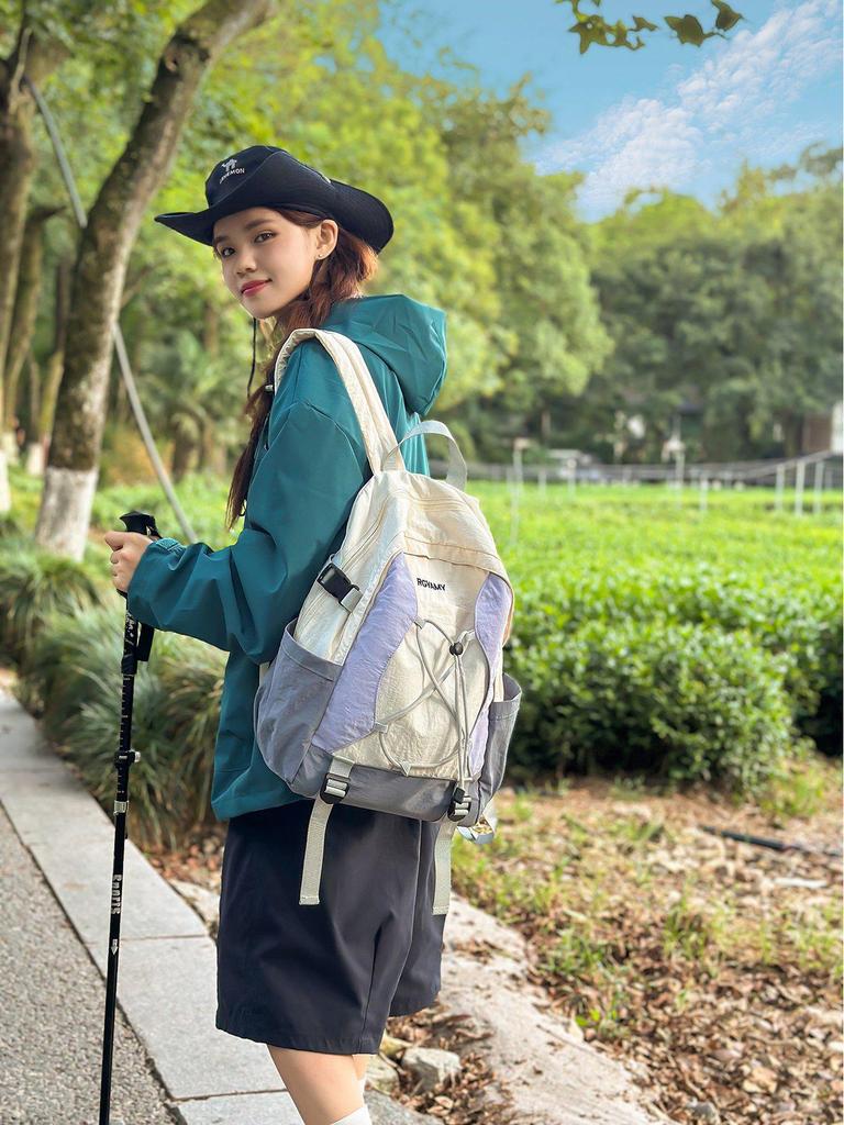 2025 Autumn Sports Backpack: Large Capacity Drawstring Bag for Hiking, Climbing, Mountaineering, and Casual Outdoor Use