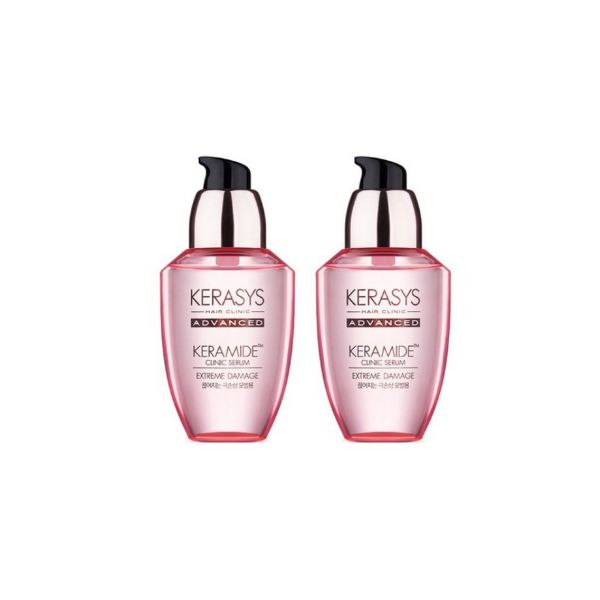 Kerasys Advanced Keramide Clinic Hair Serum 70ml x 2ea Set Extreme Damage Repair K-Beauty