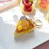 Slow Rebound Strawberry Mille-Crêpe Cake Keychain Simulation Food Shape Stress Toy  Home Office