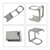 Handgebrühter Halter Faltbar Kein Schmutz Perfekt Handlich Tragbar Silber 1* 11*8*9,5cm Brauhilfe Für Kaffeeliebhaber