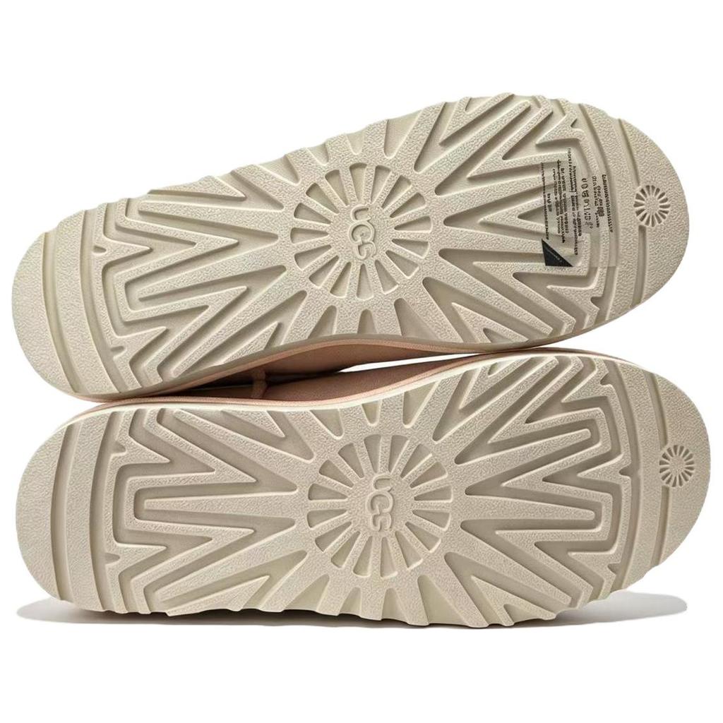 UGG Fashionable Casual Comfortable Short Snow Boots Women boots Beige 1180012-TRF