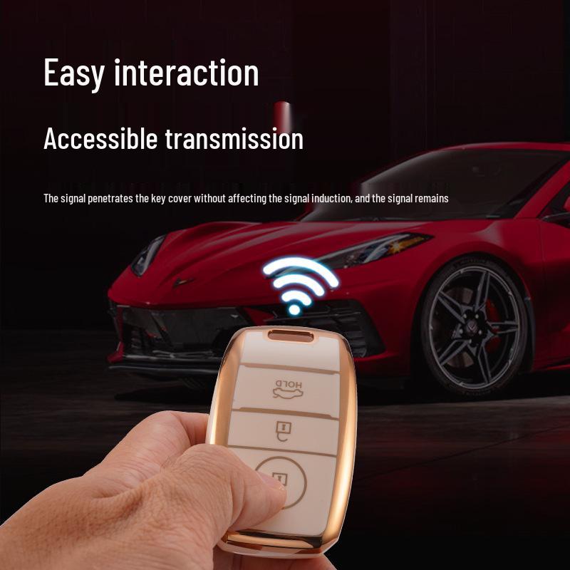 Kia Schlüsselhülle für K3, K4, K5, KX3, KX5, Sportage, Sorento, Niro, Kaicheng, Landwind, CROSS Modelle.