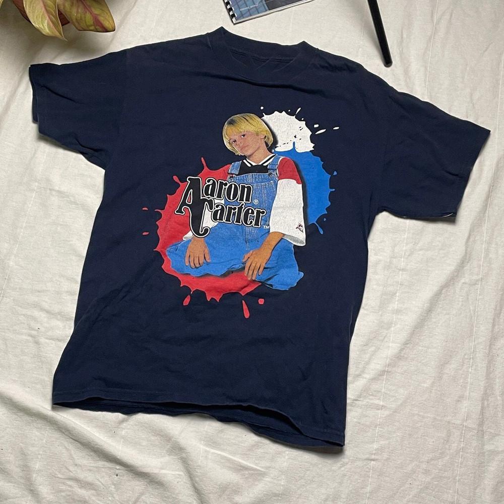 Aaron Carter Gift For Fan Short Sleeve Adult TShirt BL2.381 Unisex T-Shirt L