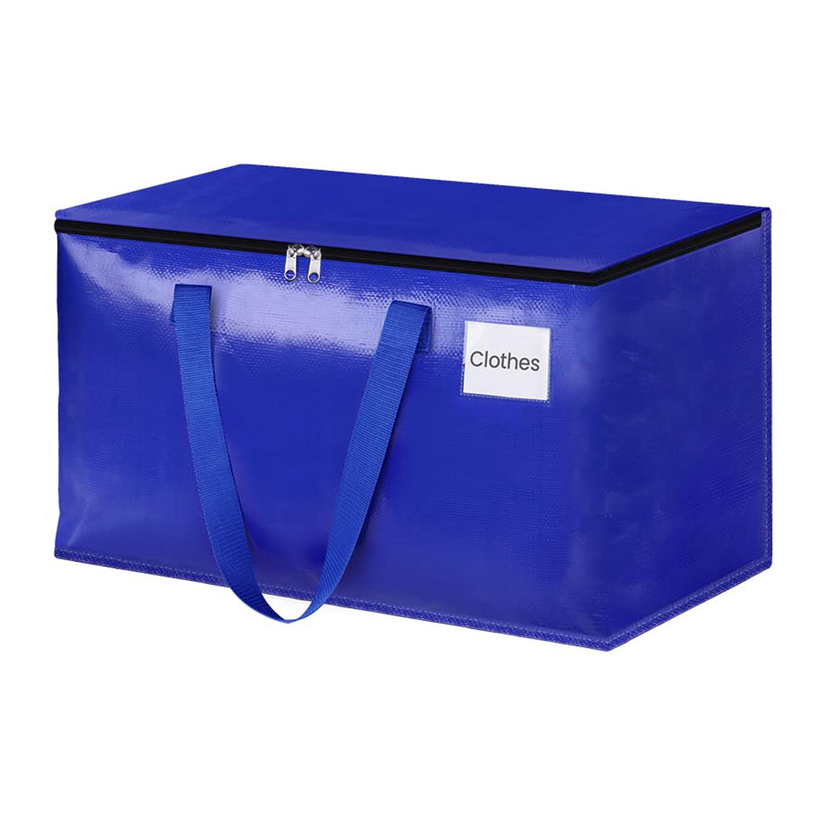 Сверхпрочные большие сумки для переезда с прочной молнией и удобными ручками, сумки для хранения одежды, тоуты, контейнеры, упаковочные сумки