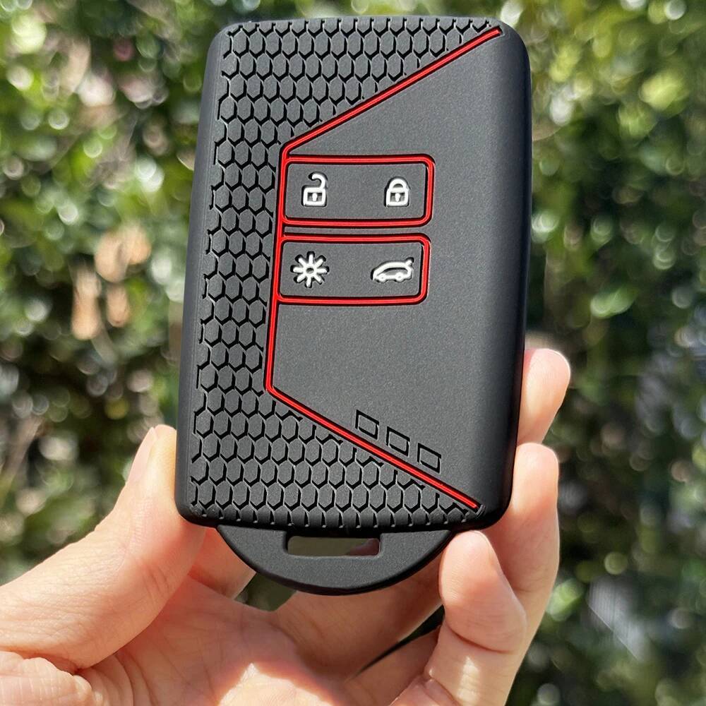 

Silicone Car Remote Key Cover Case Keychain For Renault Captur Arkana Kadjar Zoe Espace Clio Megane