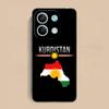 Kurdistan Flag Matte TPU Mobile Phone Case for Xiaomi Redmi 15 14 13 12 A5 3 2 1 C Plus 4G 5G Colorful Printing Cover