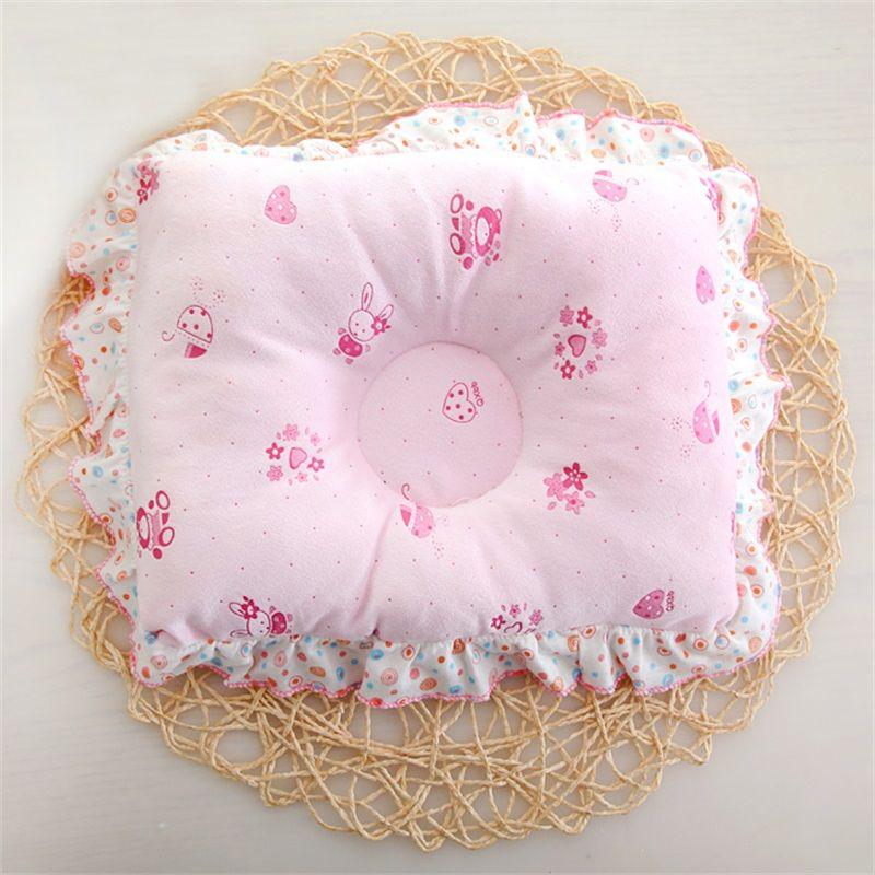 

Детская подушка, подушка для формирования головы новорожденного с защитой от отклонений, подушка для здоровья ребенка, подушка для защиты головы новорожденного, все сезоны красный