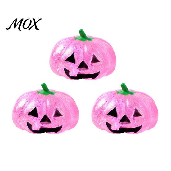 Classroom Stress Toy 1/2/3Pcs Halloween Pumpkin Relief Toy, Creepy Head Squeeze Glitter Ball for Kids Adults, Party Favors