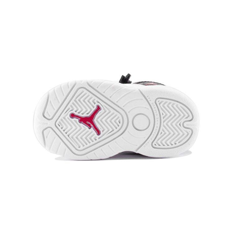 Jordan B'Loyal Abrasion Resistant Mid Top Toddler Shoes Black Red Infant And Toddler CK1427-016