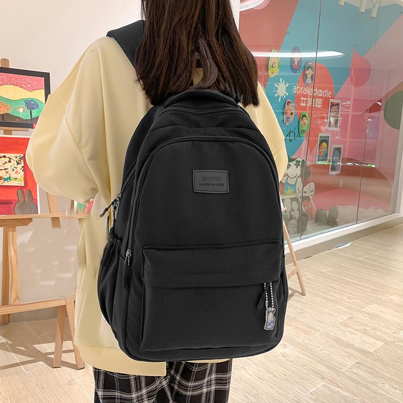 Skolesekk jente ryggsekk Stor kapasitet ryggsekk Student