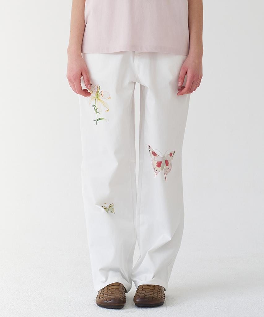 PESTO Nature Pants White