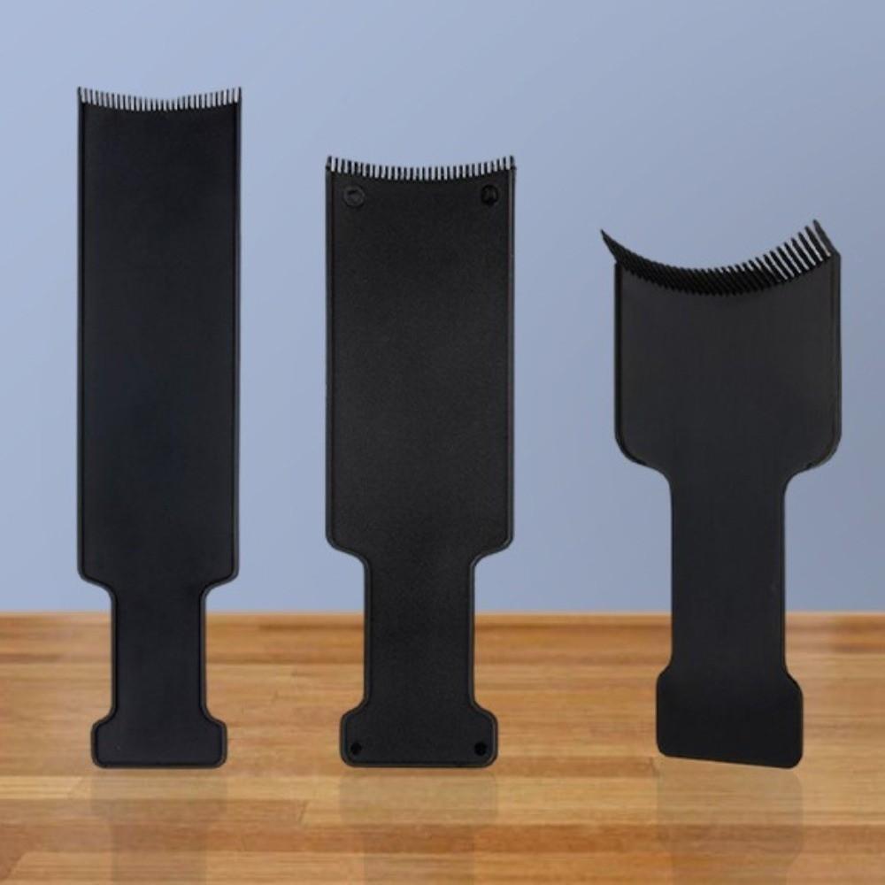 6Pcs/Set Professional Hair Applicator Brush Hairdressing Hair Highlight Dyeing Board Plate Salon