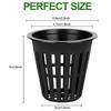 2 Inch Hydroponic Net Cups Plant Baskets for Indoor Outdoor Gardening Water Planting Garden Pots Plant Mesh Basket